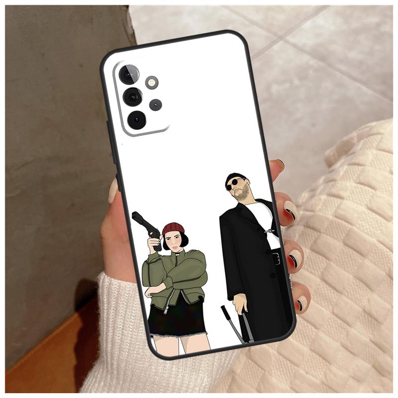 Leon The Professional For Samsung Galaxy A14 A34 A54 A06 A16 A26 A36 A56 A12 A32 A52 A13 A33 A53 A15 A35 A55 Case