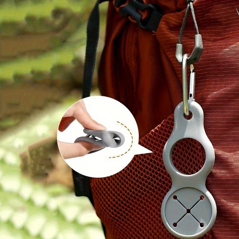 10pcs, Portable Water Bottle Hook, Suitable for Outdoor Travel, Hiking, Water Bottle Towel Key and Other Storage Hooks, Safe and Reliable, Silicone