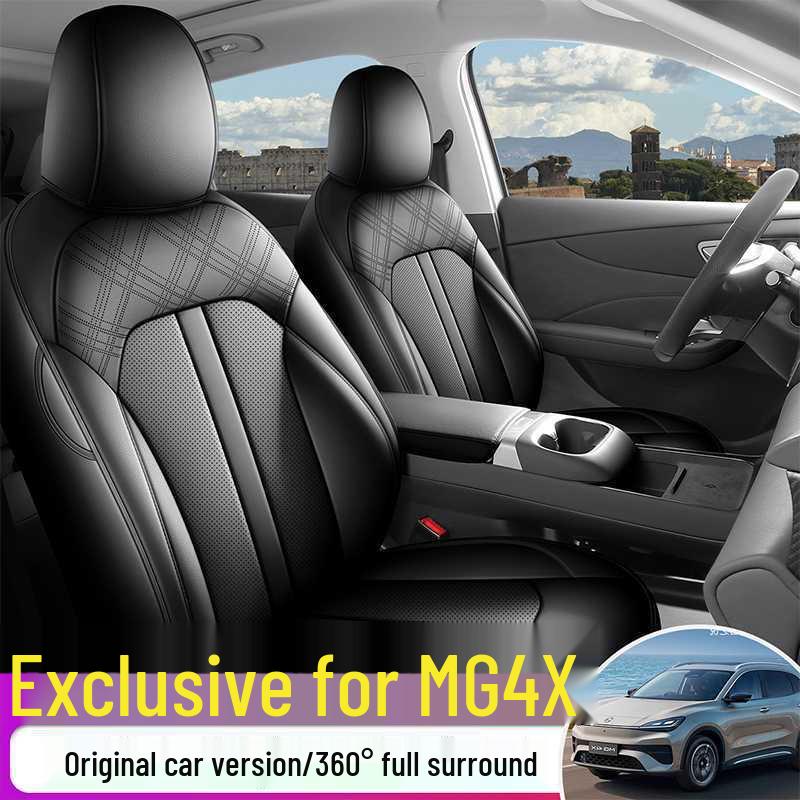 Всесезонные чехлы на сиденья для MG MG4X 2026 года с бесплатными подушками Smart Enjoyment Version