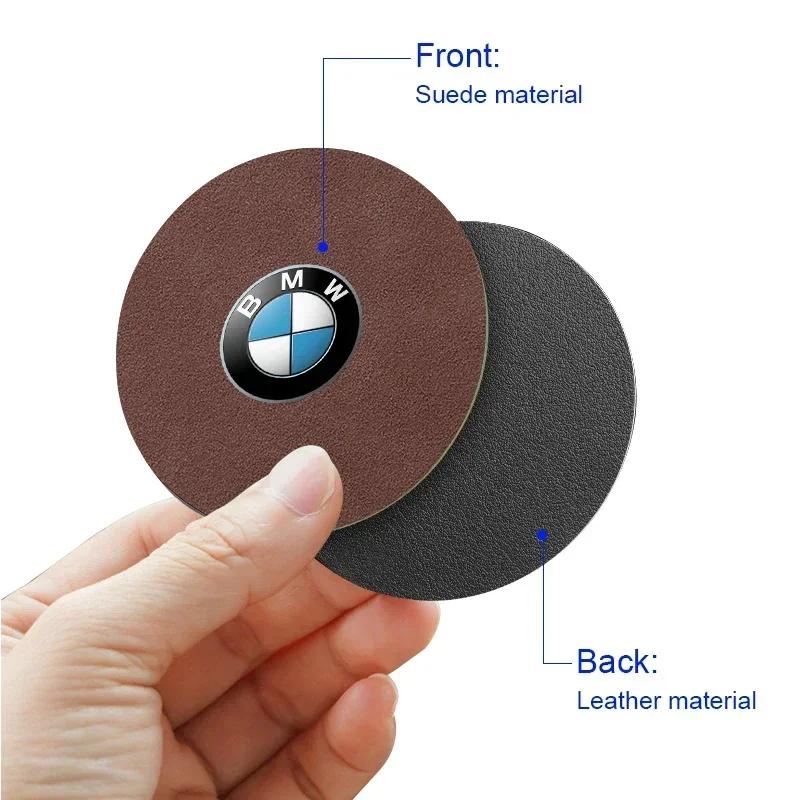 1/2pcs Car Anti Slip Insert Cup Coasters Car Accessories For BMW M Performance M5 320 325 E28 E30 E34 E36 E39 E46 X5 X6 F01 Z4