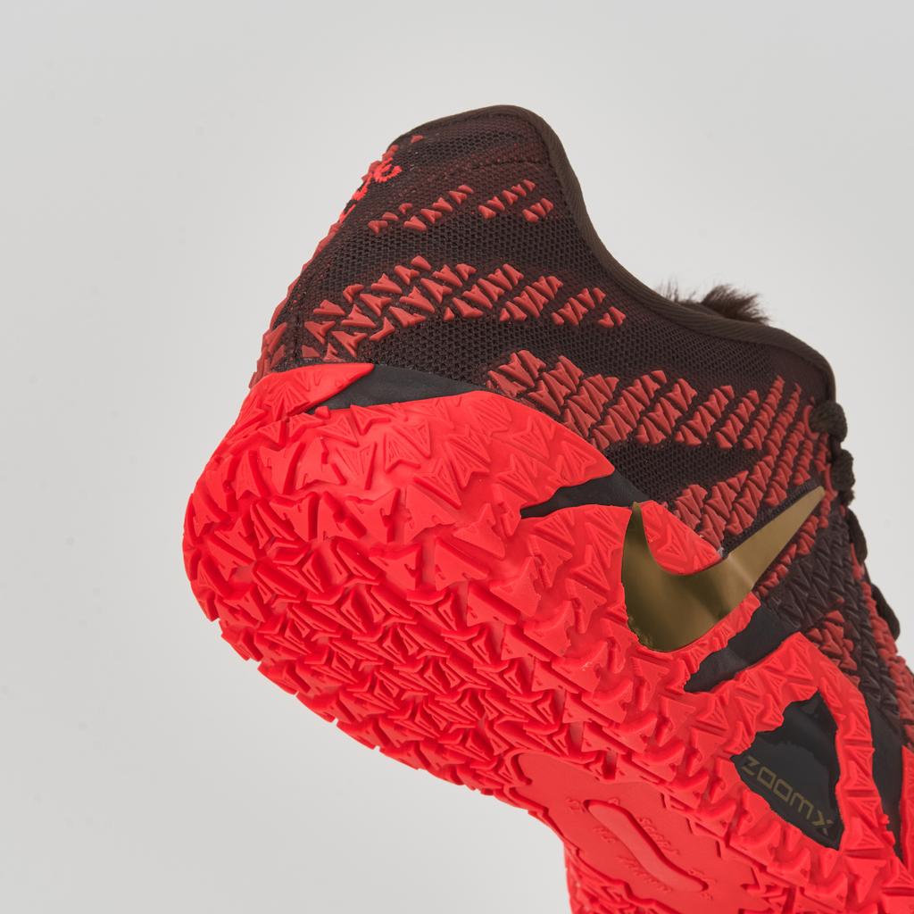 Nike Ja 3 EP Год Лошади Мужские Кроссовки Красный Светло-Шоколадный Металлик-Золотой-Ил-Красный IB6509-200