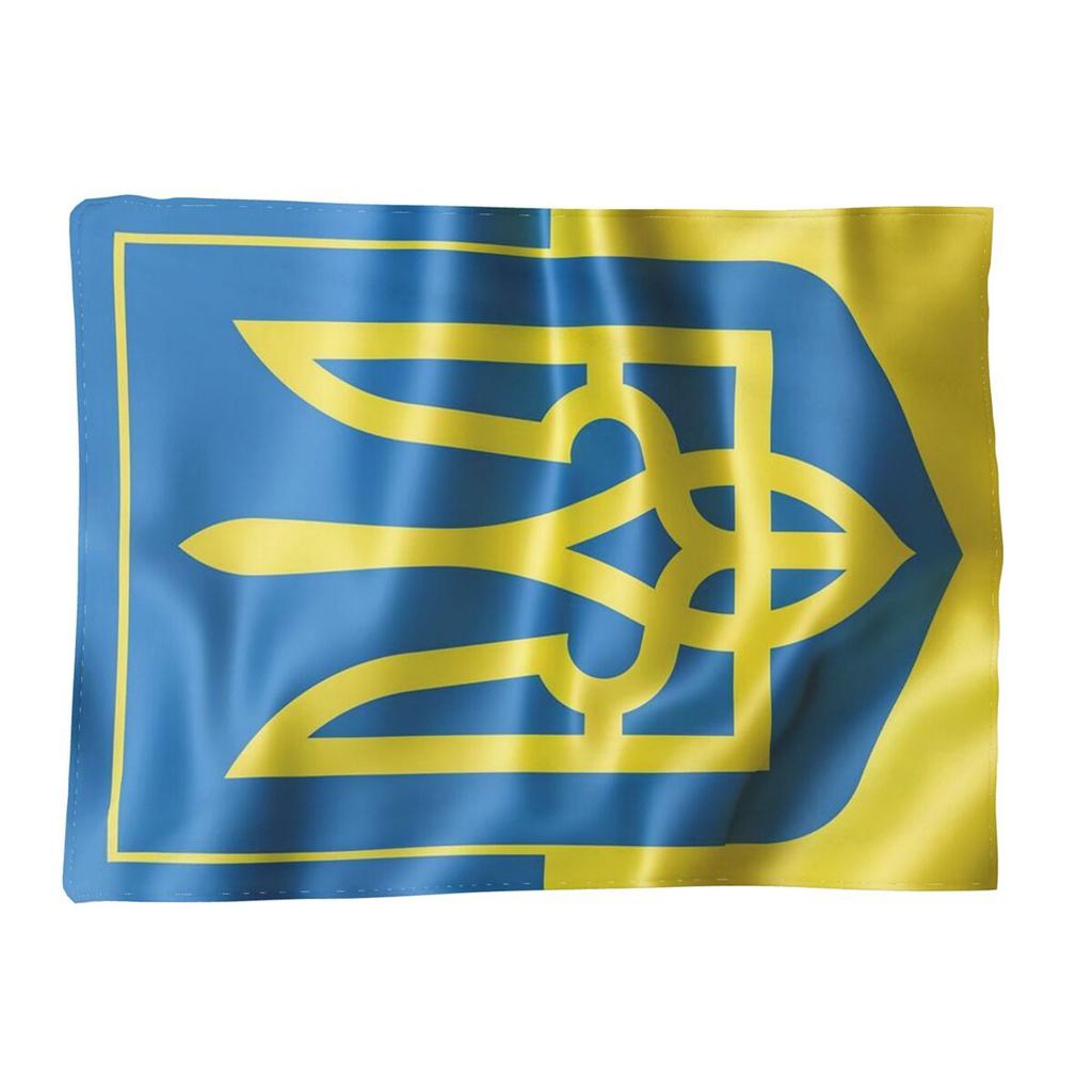 Плед Флаг Украины Мягкий Теплый Фланелевый Плед Покрывало для Кровати Гостиной Пикника Путешествий Дома Дивана