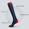 Compression Stockings Long Tube Anti-Fatigue Super Soft Anti-friction Good Stretch Socks for Running
