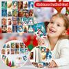 50 Christmas Cards Christmas Family Party Decoration Cards Snowflakes Snowman Wall Cards Postcards