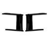 M Performance 1 Pair Bumper Lip Side Spoiler Splitter Cover ABS Gloss Black For Bmw 1 Series F40 120i 128ti 118i M135i +