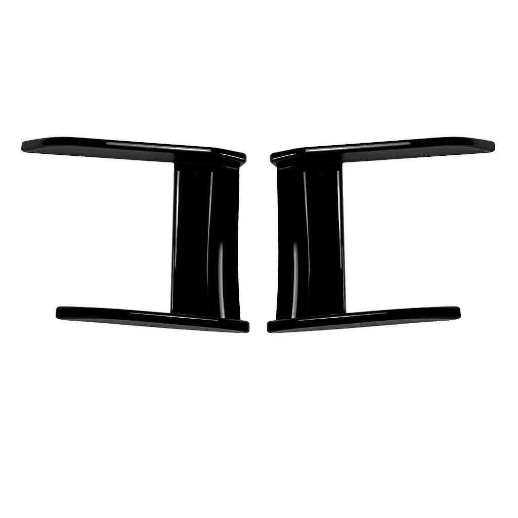 M Performance 1 Pair Bumper Lip Side Spoiler Splitter Cover ABS Gloss Black For Bmw 1 Series F40 120i 128ti 118i M135i +