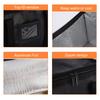 Insulated Food Delivery Bag Cooler Bags Reusable Insulated Grocery Bags with Zipper for Drinks Food Warm and Cold
