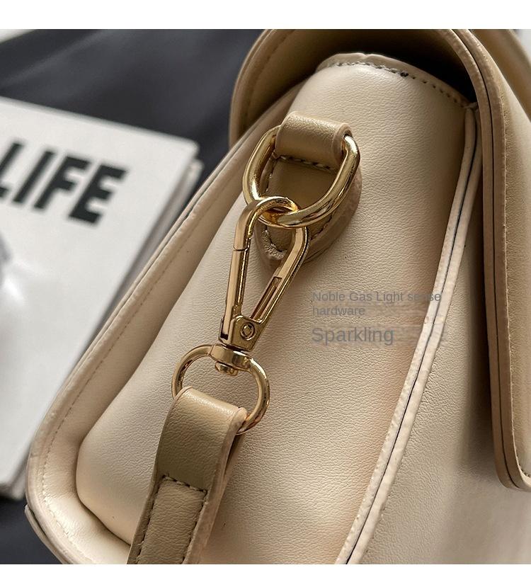 Женская сумка через плечо контрастного цвета, маленькая квадратная сумка