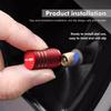AABIX1 Aluminum Alloy Car Wheel Tire Valve Cap Tyre Rim Stem Cover For KIA gt gtline Xline ceed Forte RIO STINGER Seltos K3 K4