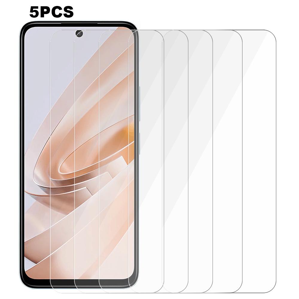 5 шт. Защитное стекло для экрана Xiaomi Redmi Note 13R 5G, закаленное стекло 2.5D, толщина 0.3 мм