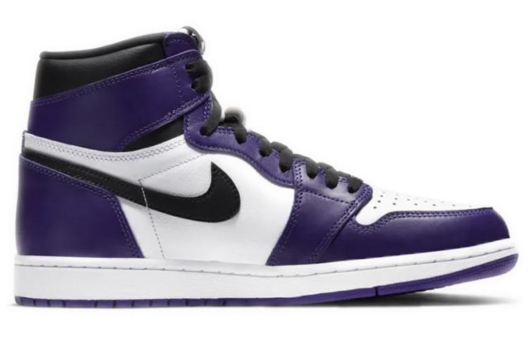 Jordan 1 Ретро Хай Корт Пурпурный Белый 555088-500