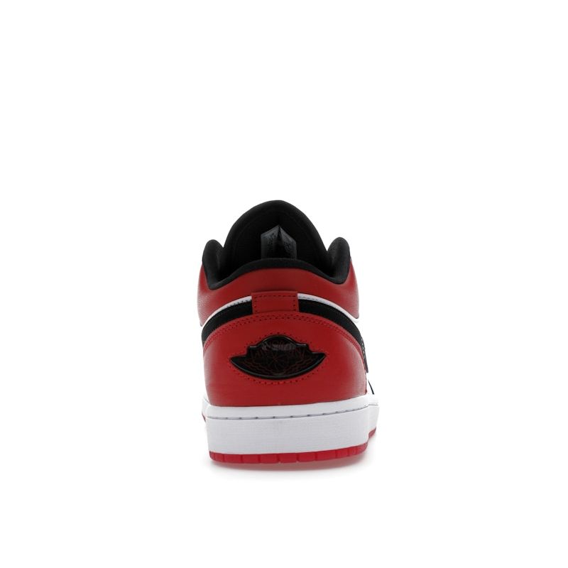 Air Jordan 1 Low SE Black Toe Unisex Sneakers White Gym-Red IB8971-106
