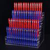 Transparent Stationery Display Shelf Acrylic Makeup Brush Holder Pencil Organizer  Office/School