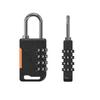 Padlock 4 Digit Password Lock Zinc Alloy Security Coded Lock Durable Backpack Zipper Lock  Travel