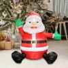 Christmas Inflatable Santa Xmas Decorations for Yard Garden Patio