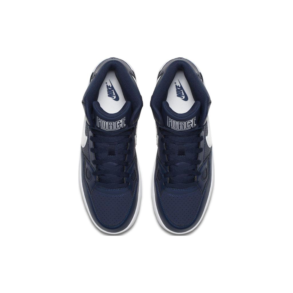 Nike Кроссовки мужские Son of Force Mid Midnight Navy Синий Белый 616281-411