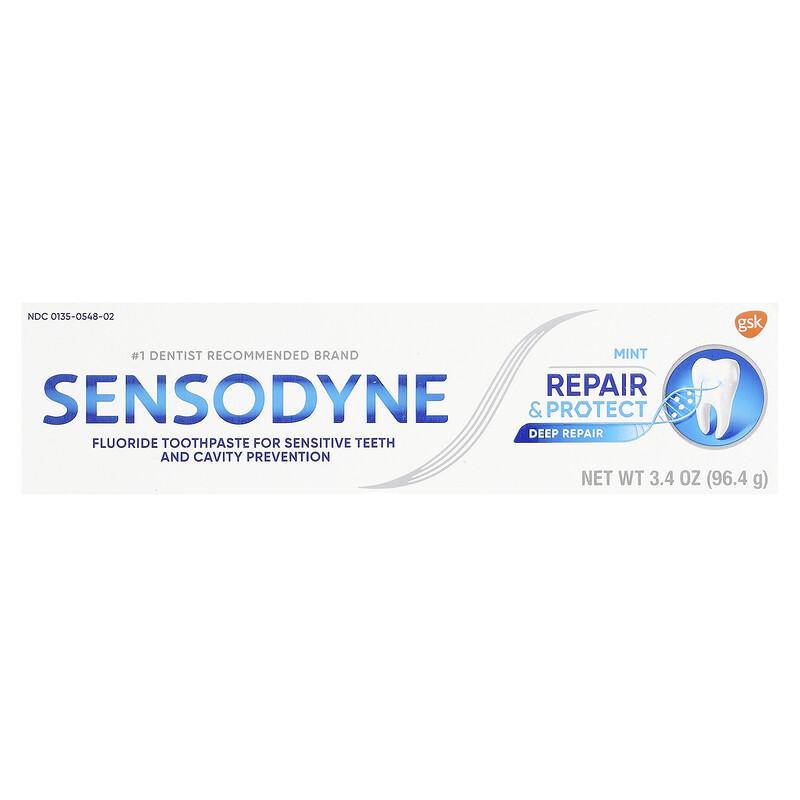 Fluoride Toothpaste For Sensitive Teeth,  Mint, 3.4 oz (96.4 g)