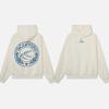 Heavyweight American Vintage Letter Hoodie Loose Fit Casual Sweatshirt Teens