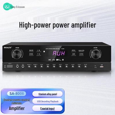 Soaiy SA-8008 Домашний KTV и Bluetooth усилитель CN вилка (адаптер в комплекте)