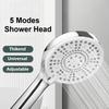 High Pressure Big Panel Sprayer Shower Accessories New 5 Modes Shower Head Household Handheld Bathroom Showerhead