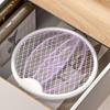 Foldable Electric Mosquito Swatter Rechargeable Fly Swatter Trap Bug Zapper  Dormitory