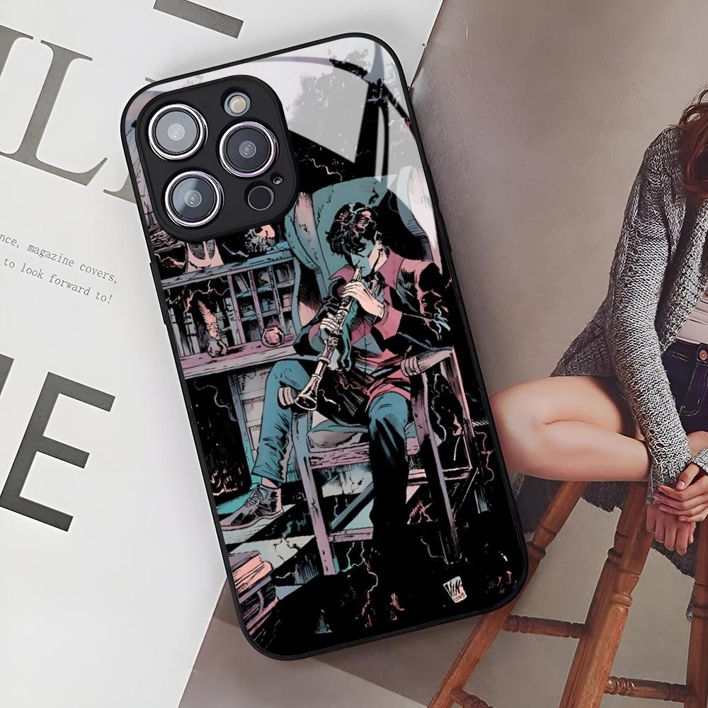 Чехол для телефона Dylan Dog из комиксов для iPhone 17 Air 16 15 14 12 11 13 Pro Max Mini Se Стеклянная крышка