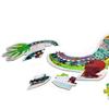 DJECO Giant Puzzle: Leon the Dragon, 58-Piece Jigsaw Puzzle, Large Puzzle, Montessori Educational Toy, Ages 4, 5, and 6, Boys, Elementary School