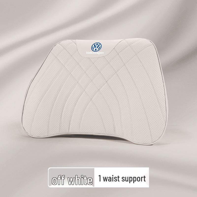 Volkswagen Car Headrest & Lumbar Support Pillow for Sagitar, Lavida, Passat, Bora, Tavendor, Magotan - Neck Protection