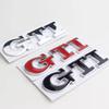 2026 Hot For Volkswagen VW 3D Metal GTI Grill Emblem Badge Rear Trunk Decal Car Sticker for Volkswagen VW Golf 5 6 7 8 MK2 MK3 M