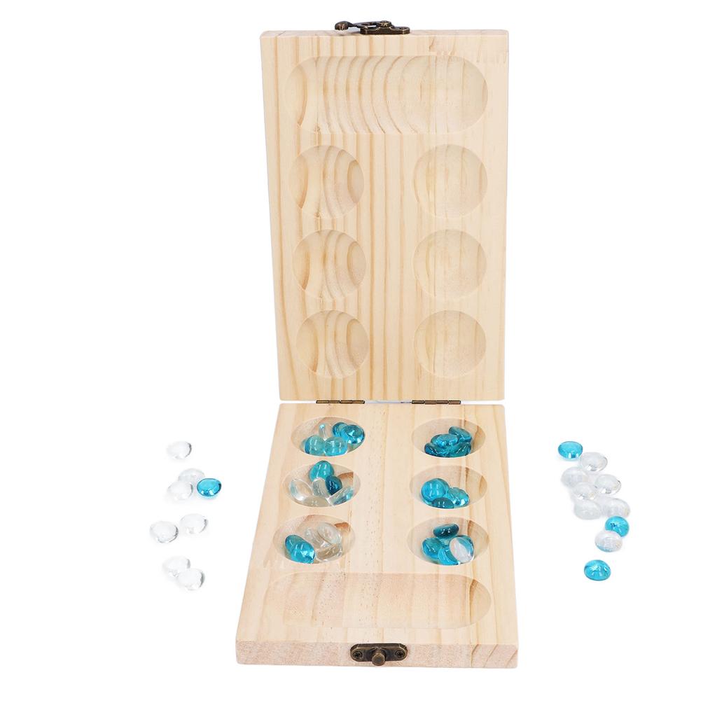 Деревянный набор для игры Манкала, тренировка логического мышления, интерактивная настольная игрушка, игра-головоломка