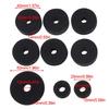 18 шт., фетровые накладки для джазовых барабанов, запасные части, комплекты запасных частей с втулками для тарелок, барашковыми гайками и шайбами