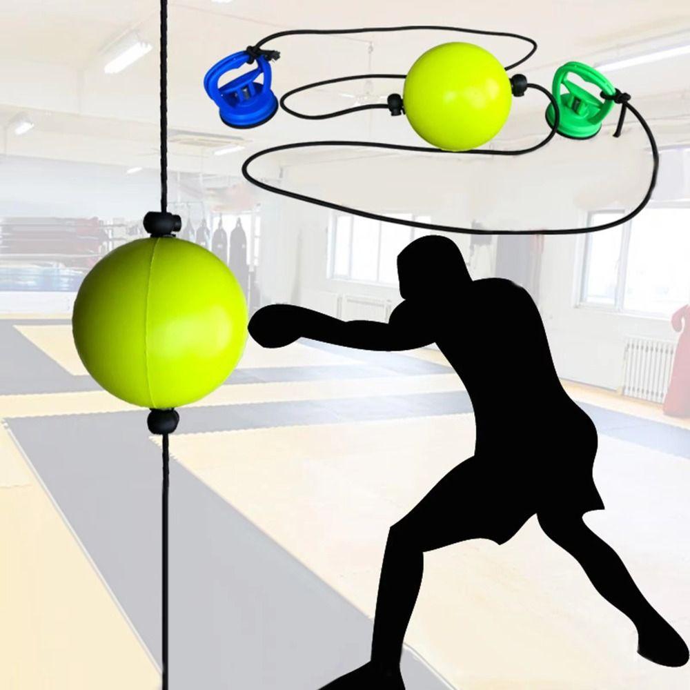 Easy To Install Boxing Reflex Ball Set With Elastic Rope Boxing Fight Ball  Kickboxing