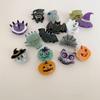 Pumpkin Ghost Grab Clip Small Halloween Hairpin Funny Spooky Hair Claw  Party Headwear