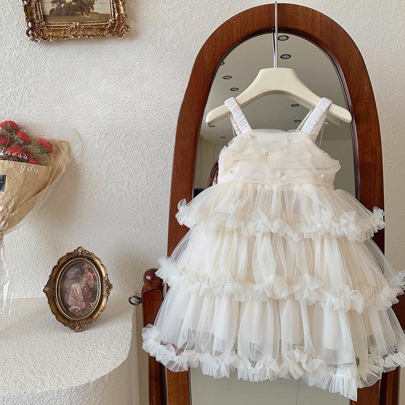 Новое пышное платье принцессы для девочек Sling Cake