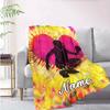 Playing With Love Customize Your Name Blanket Used For Chair Office Sofa Bed Camping Soft And Warm Giving Friends And Relatives Birthday Gifts