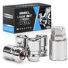 Набор секретных гаек M12 X 1.5 Противоугонные Подходят для Honda Accord Civic CRV Odyssey Acura Hyundai Accent Kia Lexus Mazda Toyota 4Runner Camry FJ Cruiser