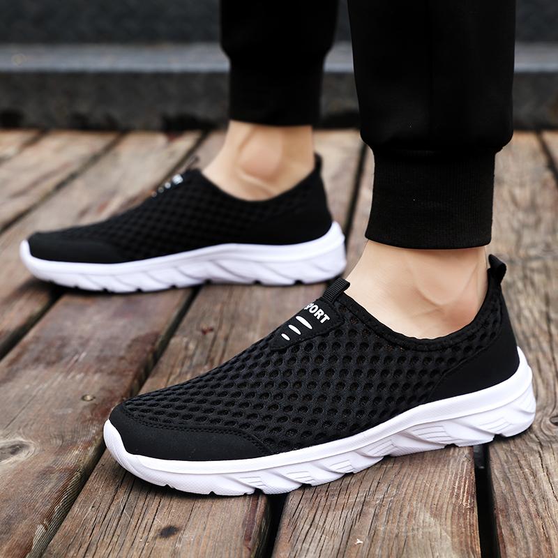 Fashion Men's Casual Sneakers Shoes Lightweight Outdoor Anti Slip Breathable Sports Shoes Summer 2024 High Quality Vulcanized Shoes