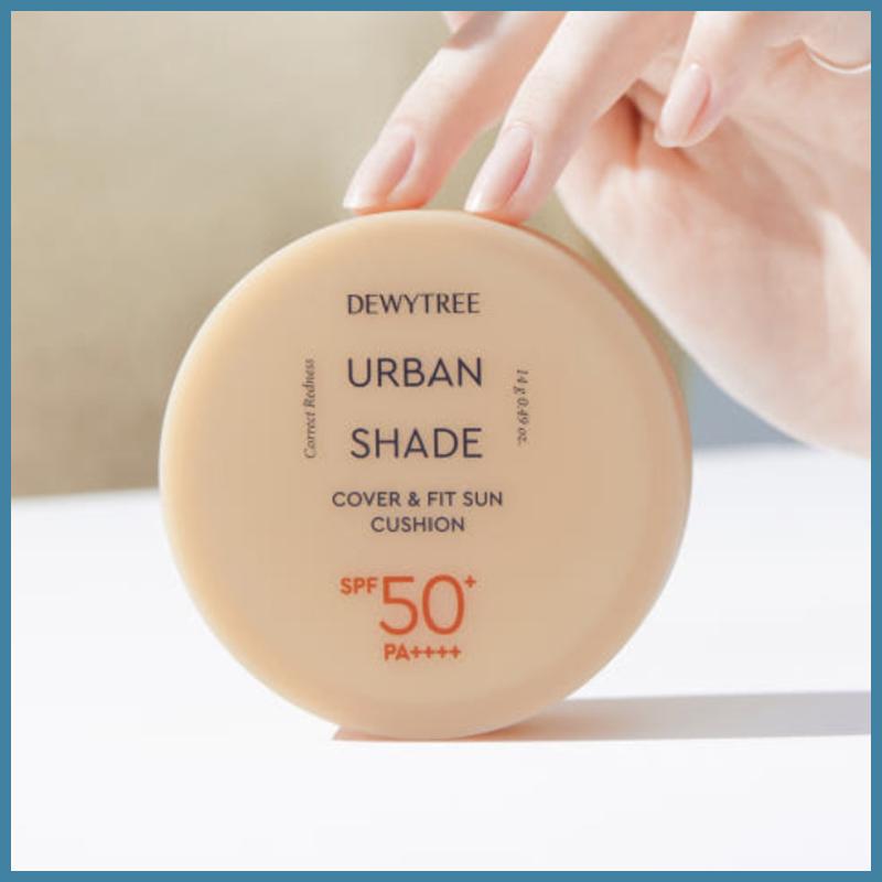 DEWYTREE Солнцезащитный кушон Urban Shade Cover & Fit Padefree Tone-Up 14 г