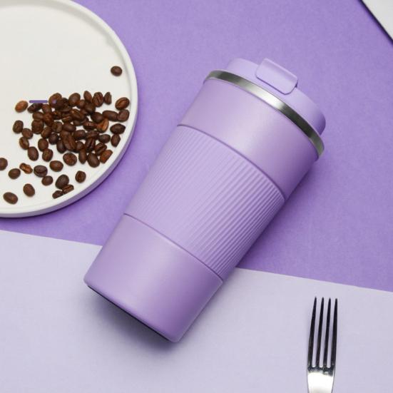 Mug Stainless Steel Leakproof Insulated Cup with Lid Hot Cold Drinks Tumbler Reusable Thermal Cup