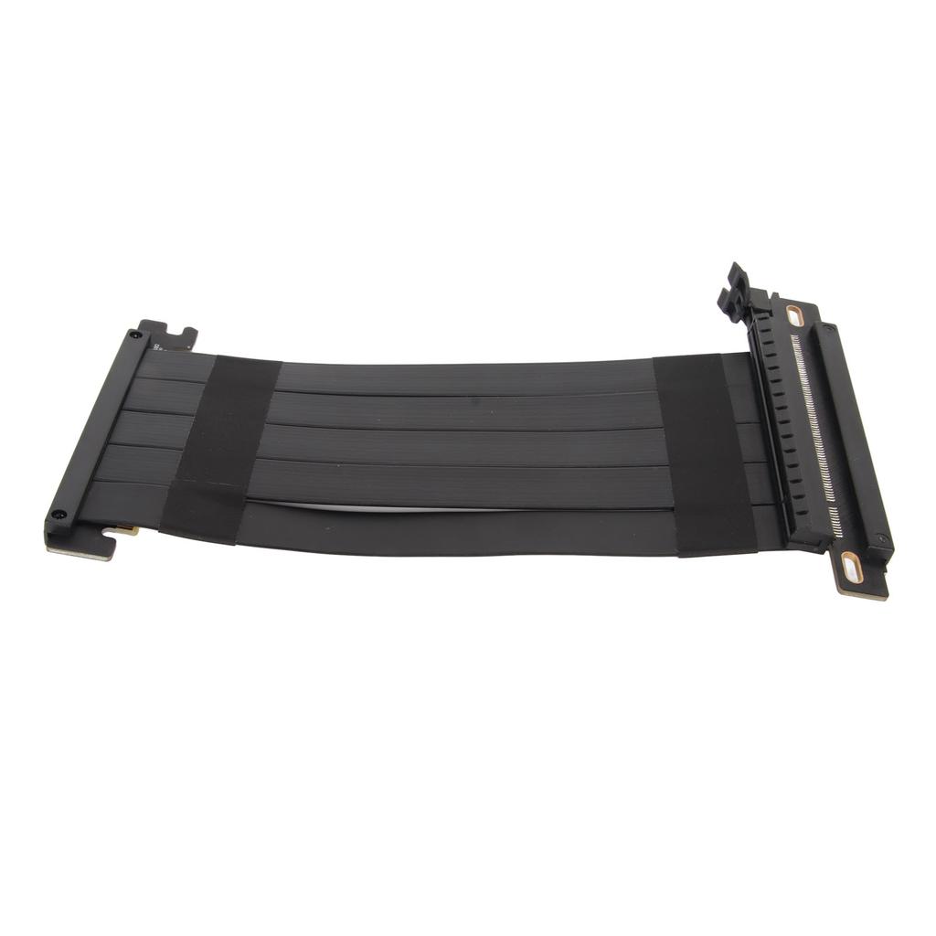 PCIE 4.0 X16 Riser Cable High Speed Flexible Double Sided 180 Degree GPU Extension Cable for RTX