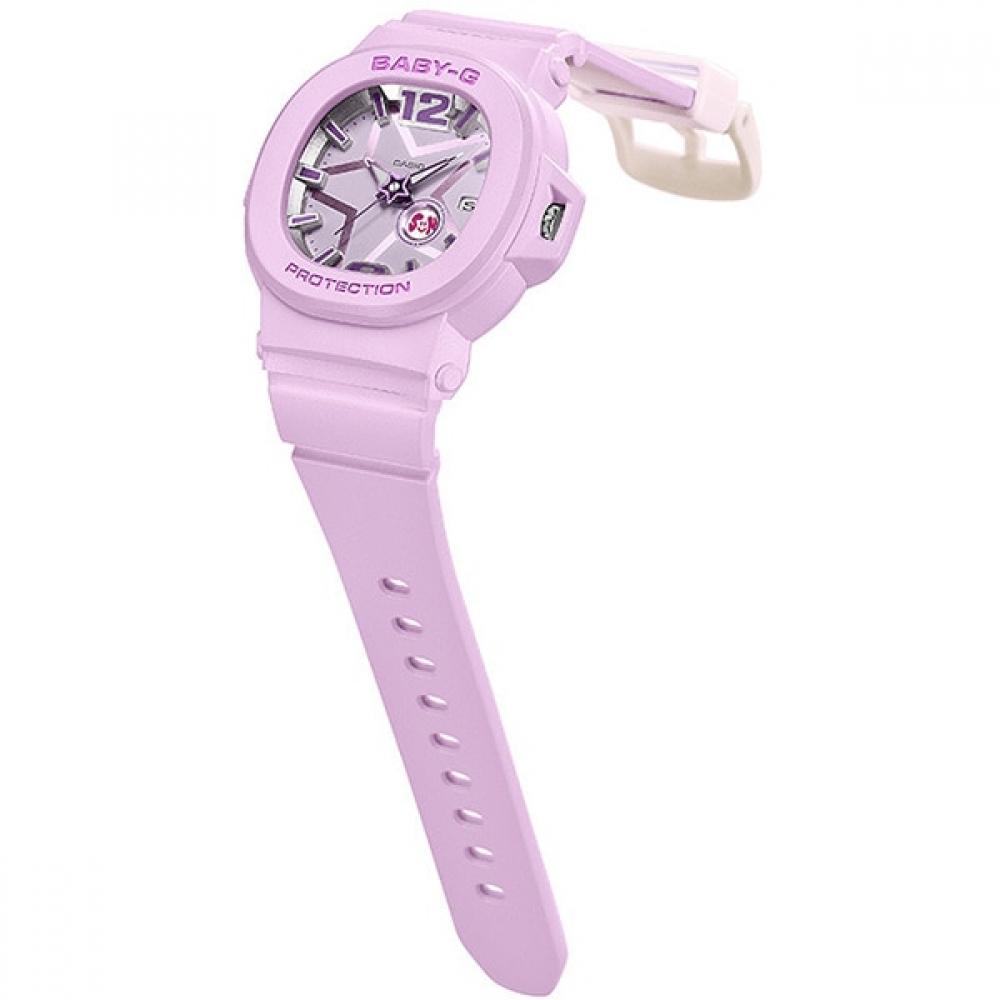 Casio Women Bga 10 Rubber Band Watch Pink Bga 10d 6ajf