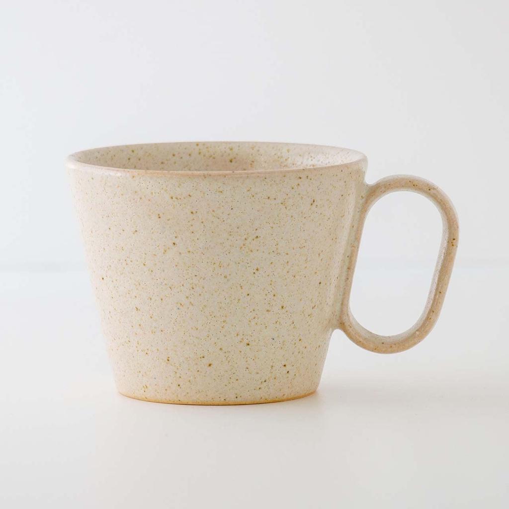 Кружка Wired Beans Eternal Shigaraki Ware Пшенично-бежевая 240 мл, Кружка,
