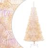 Day and Night - Day and Night Artificial Christmas Tree Iridescent Tips White PVC 240 Cm