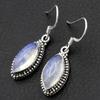 Labradorite Mystic Topaz Moonstone Handmade Earring 925 Sterling Silver Women Jewelry