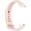 ZhiDai Металлический зернистый силиконовый браслет для Xiaomi Mi Band 8/9 - Модный сменный смарт-браслет для мужчин и женщин.