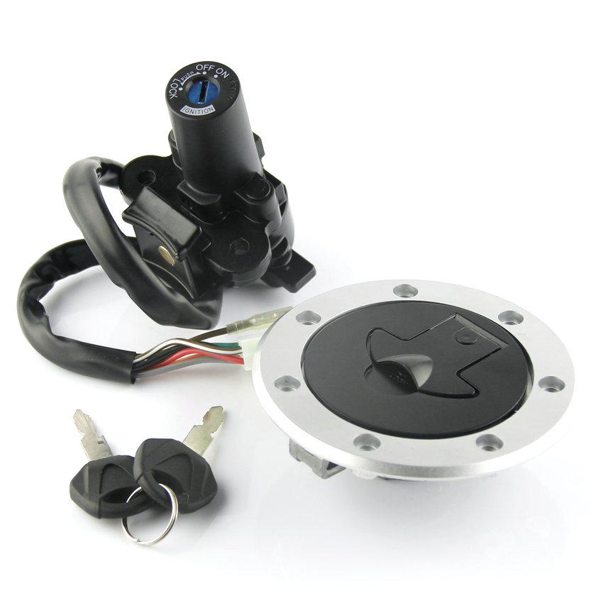 Motorcycle Ignition Key Switch Fuel Gas Cap Seat Lock Kit For Kawasaki ZX900 NINJA ZX-9R 1994 1995 1996-1999 ZX-7RR ZX-7R ZX750