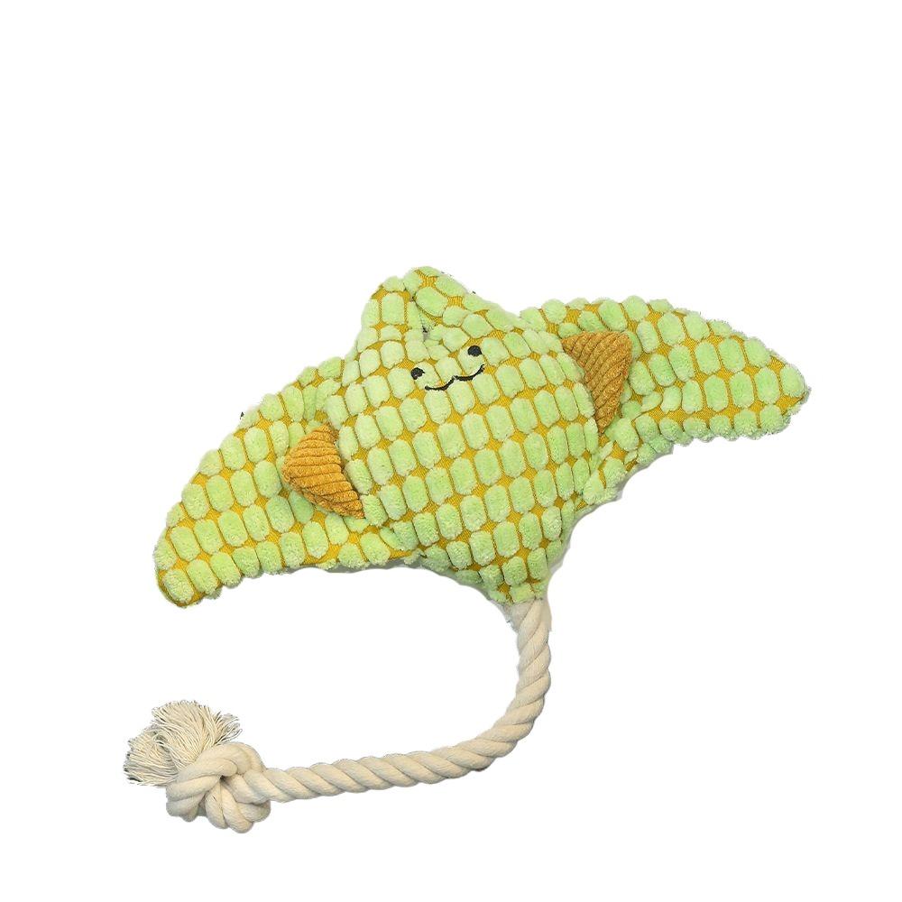 Bite Resistant Dog Plush Toy Interactive Dog Chew Toy Funny Squeaky Toy  Relieve Boredom