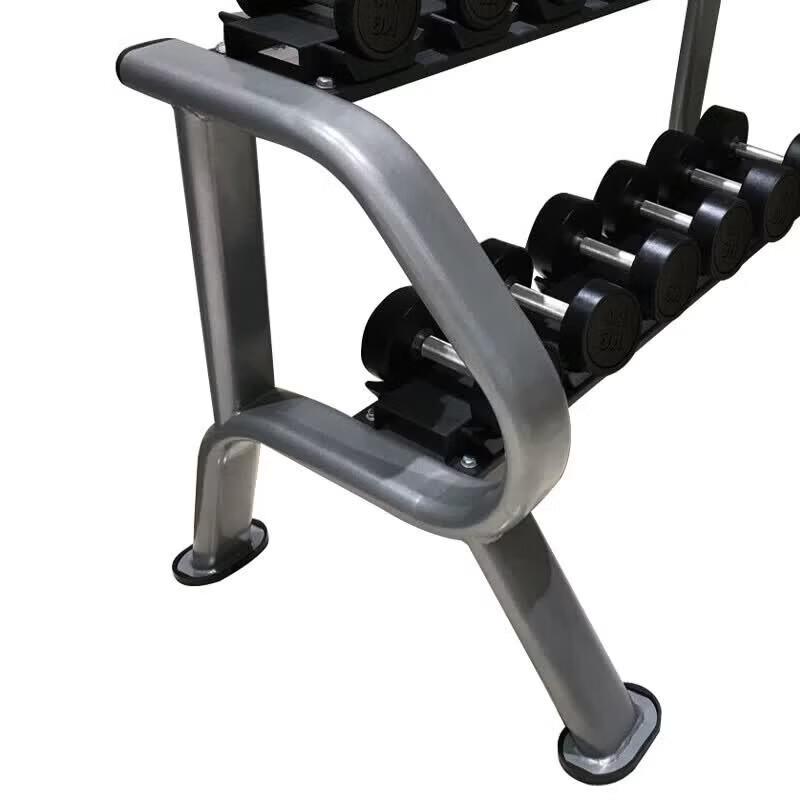 JIERUIT Rubber-Coated Cast Iron Dumbbell Set