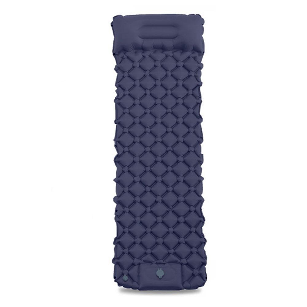Built-in Pump Camping Air Mattress Thickened Pad Tear-Resistant Inflatable Mattress Foldable Portable