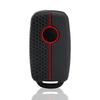 Для Vw Volkswagen Polo Passat B5 Tiguan Golf T4 Seat Leon Altea Ateca Skoda Octavia Superb Силиконовый Чехол-Кейс Брелок для Автомобильного Ключа